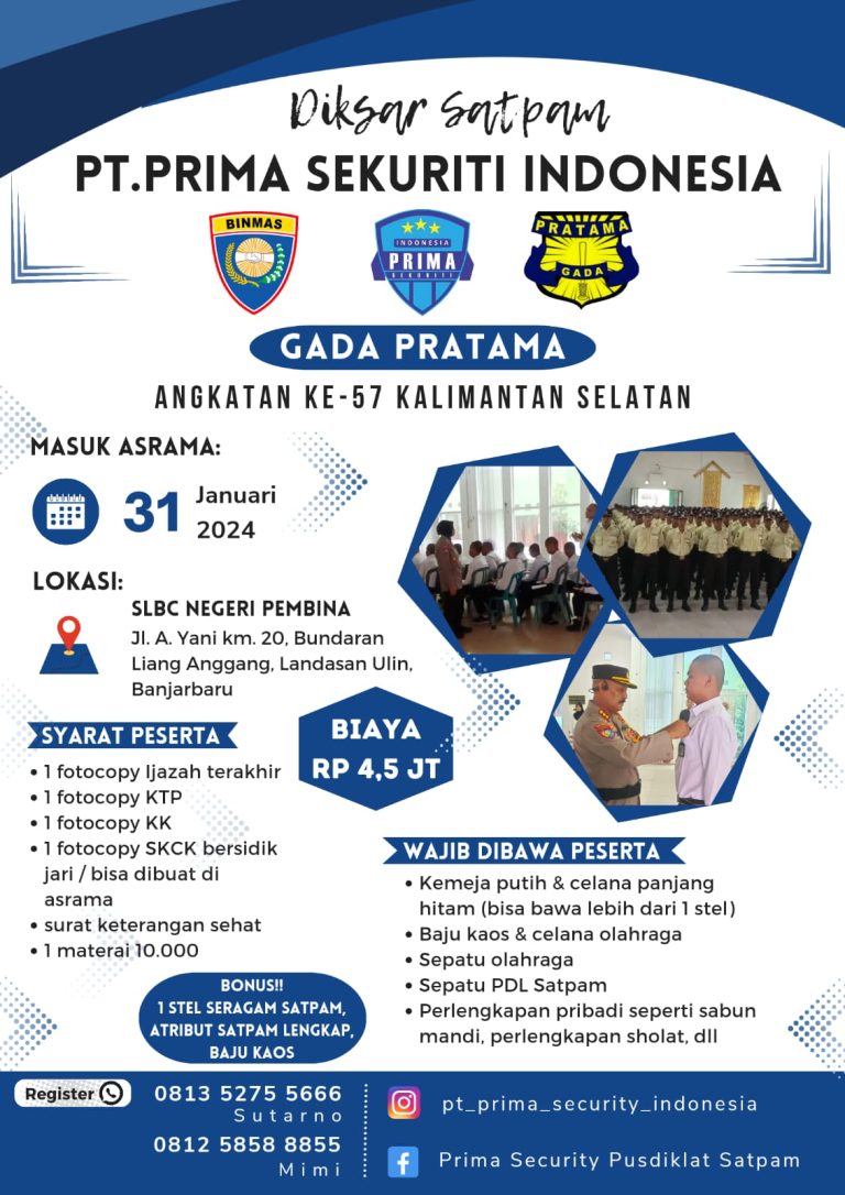 pelatihan satpam banjarbaru kalsel